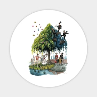 Mary Poppins "Two World Tree" Magnet